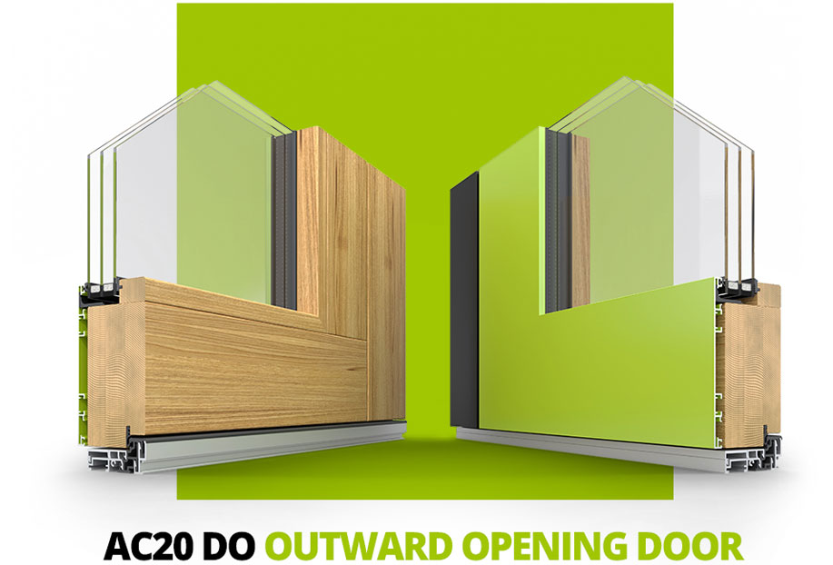 AC20 D0 outward opening door