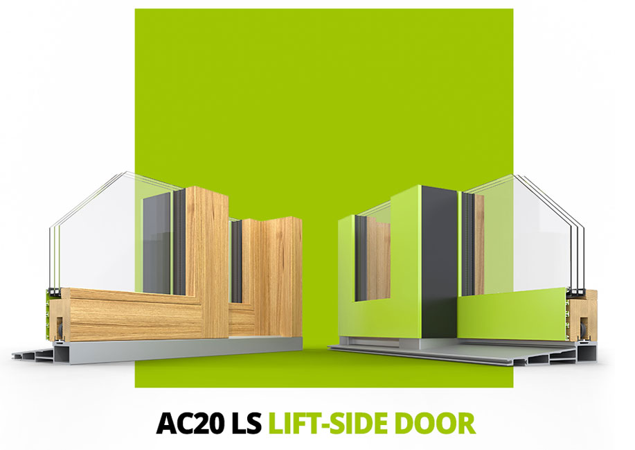 AC20 LS lift side door windows